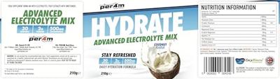 PER4M Hydration Electrolyte Mix Coconut (210 g)