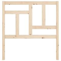 Hoofdbord 95,5x4x100 cm massief grenenhout - thumbnail