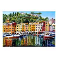 Portofino on Reflection Puzzel 1000 Stukjes - thumbnail