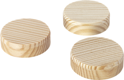 Wolfcraft conusplaatjes | ø35mm | 10 stuks - 2944000