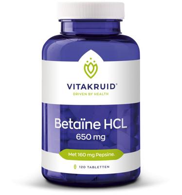 Betaine HCL 650 mg & pepsine 160 mg