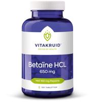 Betaine HCL 650 mg & pepsine 160 mg - thumbnail