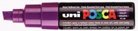 Paintmarker uni posca pc8k b schuin paars - thumbnail