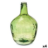 Fles Soepel Decoratie 17 x 29 x 17 cm Groen (4 Stuks) - thumbnail