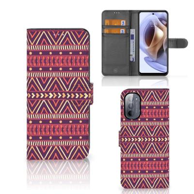 Motorola Moto G31 | G41 | Telefoon Hoesje | Aztec Paars