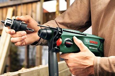 Bosch Groen PBH 2500 SRE Boorhamer | 600w 1.9 Joule - 0603344402 - thumbnail