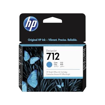 HP Inktcartridge 712 Origineel Cyaan 3ED67A