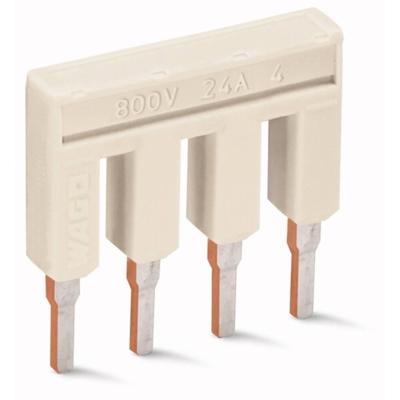 WAGO 2002-408 Kambrug Lichtgrijs 100 stuk(s)