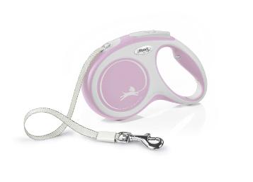 Flexi - Koppel New Comfort M 5M Tape Pink Max 25Kg - (600.7813)