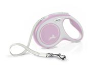 Flexi - Koppel New Comfort M 5M Tape Pink Max 25Kg - (600.7813) - thumbnail