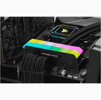 Corsair Vengeance RGB RS DDR4 Werkgeheugenset voor PC DDR4 32 GB 2 x 16 GB Non-ECC 3200 MHz 288-pins DIMM CL16-20-20-38 CMG32GX4M2E3200C16 - thumbnail