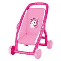 Dolu Eenhoorn Kinderwagen Roze - thumbnail