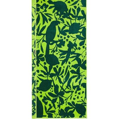 Cawö Cawo Beach Tropical Jacquard Strandlaken 80x180 jungle