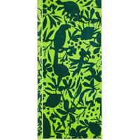 Cawö Cawo Beach Tropical Jacquard Strandlaken 80x180 jungle - thumbnail
