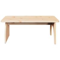 Salontafel Naturel 80 x 50 x 31 cm Massief grenenhout - thumbnail