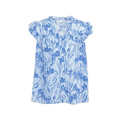 LOLALIZA gebloemde top blauw LOLALIZA gebloemde top blauw