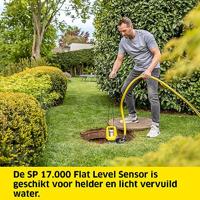 Kärcher Home & Garden SP 17.000 Flat Level Sensor 1.645-840.0 Vlakzuigende dompelpomp 17000 l/h 9 m - thumbnail