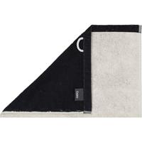Cawö Cawo Lifestyle Splash Doubleface 7071 Handdoek 50x100 platin/schwarz - thumbnail