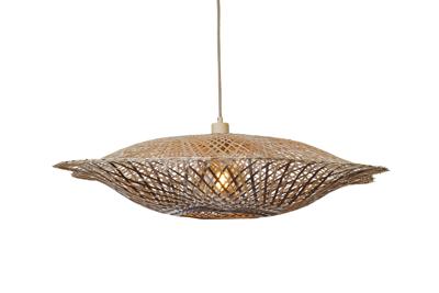 GOOD&MOJO Hanglamp 'Madura' Bamboe, 87cm, kleur Naturel/Bruin