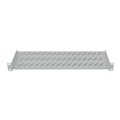 LogiLink SF2C45G 19 inch Apparaatbodem voor patchkast 2 HE Vast inbouw Geschikt voor kastdiepte: 600 mm Grijs
