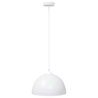 Hanglampen 2 st In hoogte verstelbaar E27 30 cm metaal wit - thumbnail