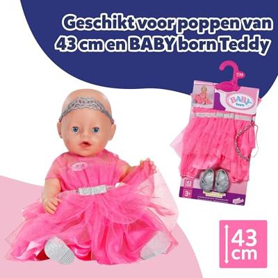 BABY born Pink Princess jurk - 43 cm