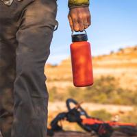 Klean Kanteen Wijde dop - loop cap - zwart - thumbnail