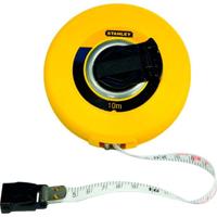 Stanley landmeter fiberglas 10m afstandsmeter (geel) - thumbnail