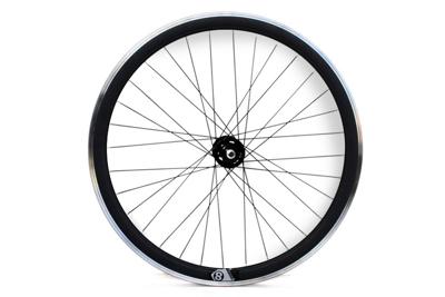 Origin8 Fixed Gear Voorwiel - Zwart CNC Origin8 Fixed Gear Voorwiel - Zwart CNC