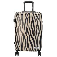 Zebra trends travel koffer 20-24-28 inch-zebra print - thumbnail