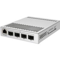 Mikrotik CRS305-1G-4S+IN netwerk-switch Managed Gigabit Ethernet (10/100/1000) Wit Power over Ethern - thumbnail