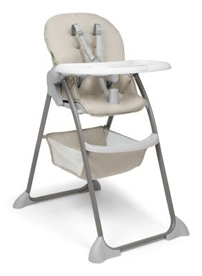 Kinderstoel - HAUCK - Zit en Opvouwbaar - Vanaf 6 maanden tot 15 kg - Opvouwbaar - Opbergmand onder de zitting - Beige