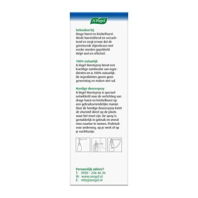 A.Vogel Spray Kriebel in de Keel