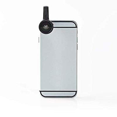 Set Cameralenzen - Gebruikt voor: Smartphone/Tablet - 3-in-1 - Type lens: Brede Hoek/Macro/Visoog - Schroef en Plug