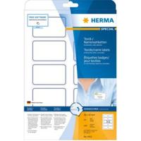 Naambadge etiket HERMA 4410 80X50mm wit blauw 200 etiketten - thumbnail