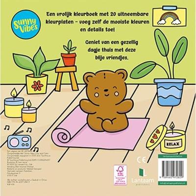 Lantaarn Publishers Kleurboek sunny vibes - cosy and calm Lantaarn Publishers Kleurboek sunny vibes - cosy and calm