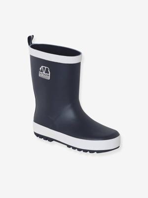 Regenlaarzen rubber kind marineblauw Regenlaarzen rubber kind marineblauw