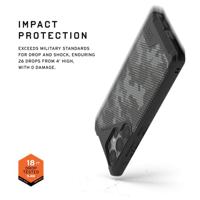 Urban Armor Gear Metropolis LT Outdoor telefoonhoes Samsung Galaxy S25 Ultra Grijs Inductieve lading, Stootbestendig - thumbnail