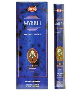 HEM Wierook Myrrh (6 pakjes) HEM Wierook Myrrh (6 pakjes)