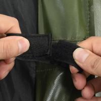 Hengeltas 160 cm oxford stof donkergroen - thumbnail