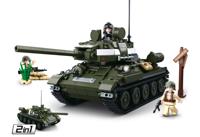 Sluban WWII - 2in1 Russian Tank (M38-B0689) - thumbnail