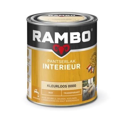 Pantserlak interieur mat 000 0,75l Rambo - Rambo Pantserlak interieur mat 000 0,75l Rambo - Rambo