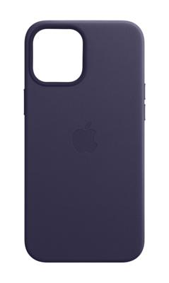 Apple Leather MagSafe Case iPhone 12 Pro Max Deep Violet
