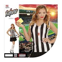 Scheidsrechter kostuum dames carnaval - thumbnail