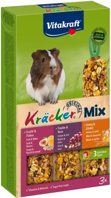 Trio mix honing/fruit 3in1 cavia Gebr. de Boon - Gebr de boon