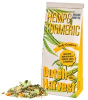 Hemp & Turmeric - Hennep & Kurkuma thee 50 gram - Dutch Harvest losse thee - thumbnail