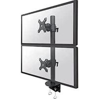 Neomounts FPMA-D960DVBLACKPLUS Monitor-tafelbeugel 43,2 cm (17) - 124,5 cm (49) Zwenkbaar, Roteerbaar, Kantelbaar, In hoogte verstelbaar Zwart - thumbnail
