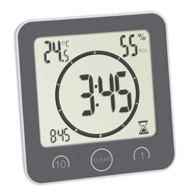TFA Dostmann Bad- /Küchenuhr mit Timer Timer Grijs Digitaal
