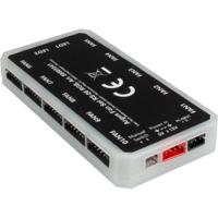 Inter-Tech Argus RS-08 Computer behuizing Ventilator 12 cm Zwart, Wit 3 stuk(s) - thumbnail