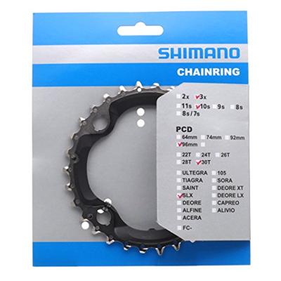 SHIMANO kettingblad deore 10v 30t zwart y1nw98010
